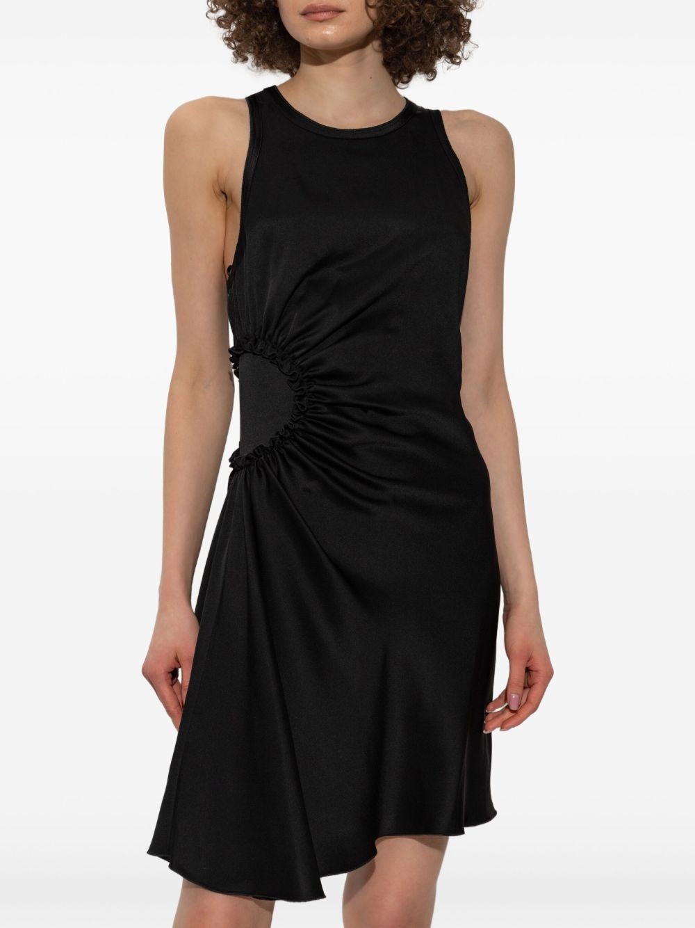 ruched mini dress - 3