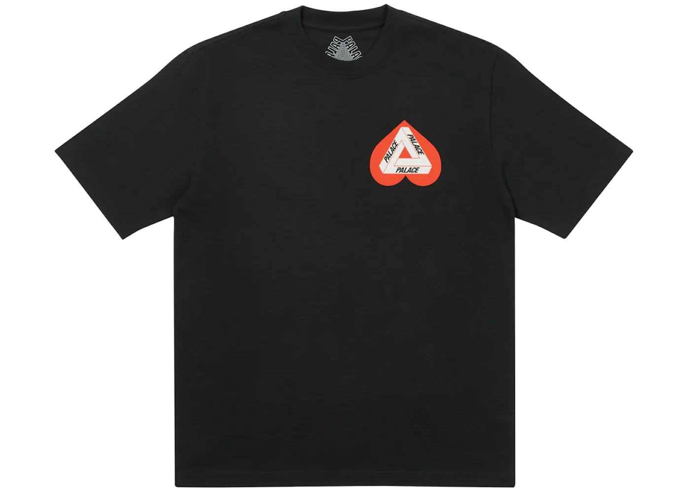 Palace Hearty T-shirt Black - 1