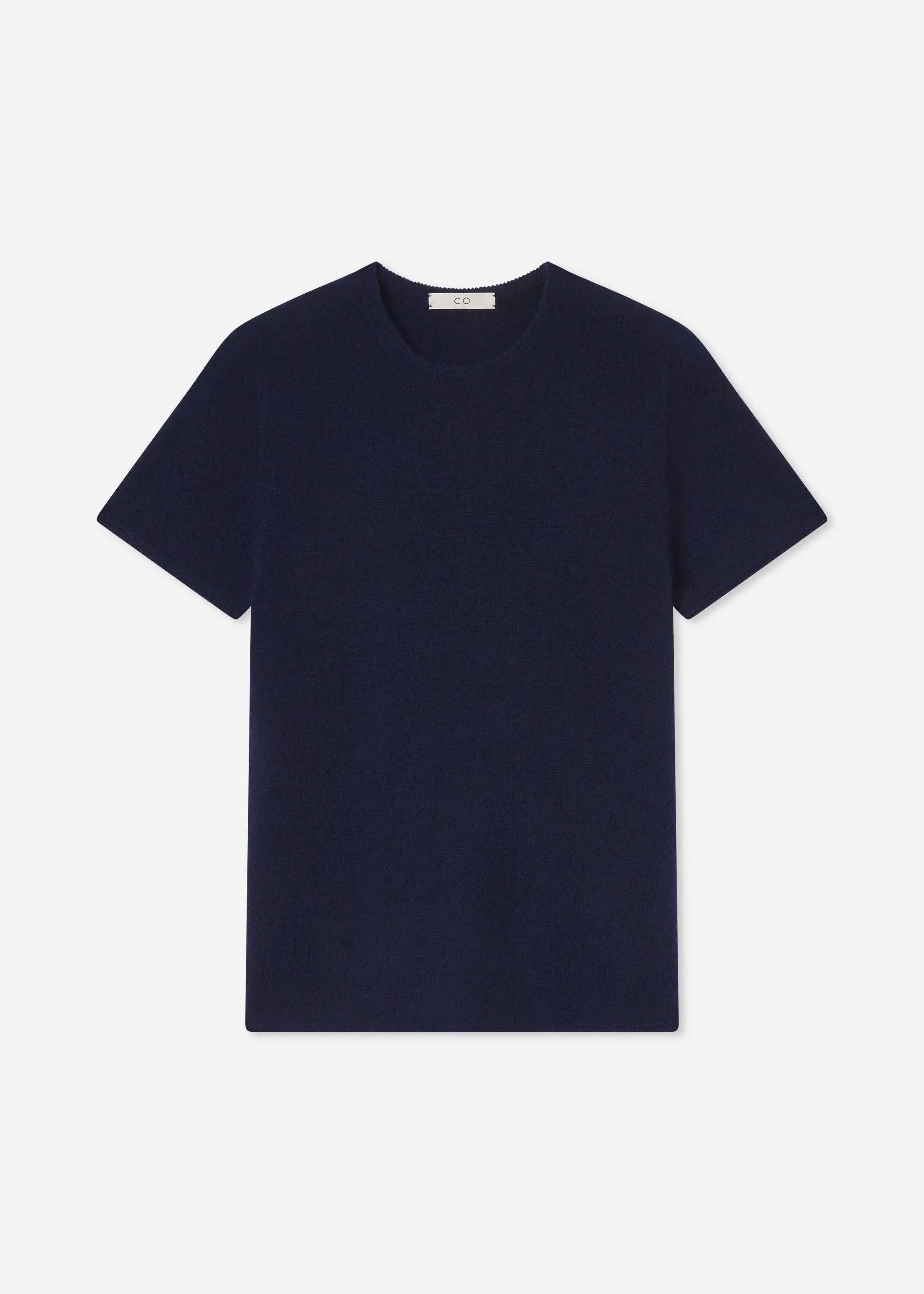 Short Sleeve T-Shirt in Cashmere Silk - 1