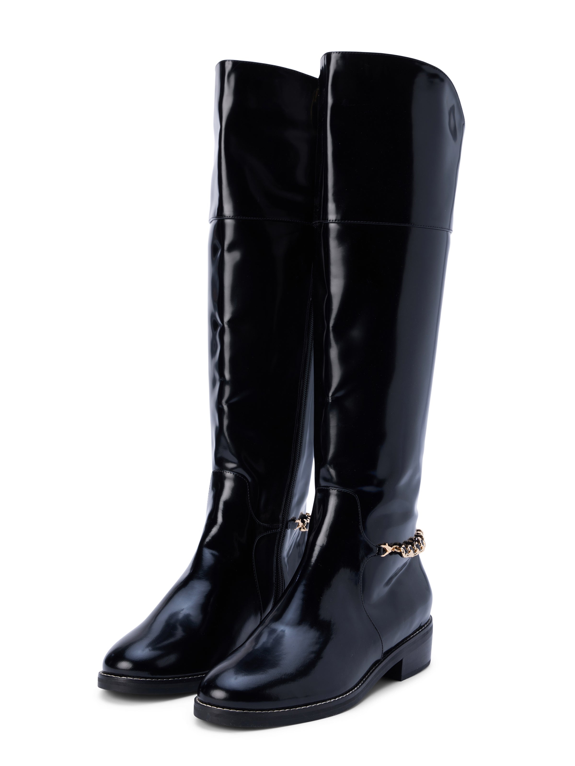 Eulalie Leather Riding Boot - 4