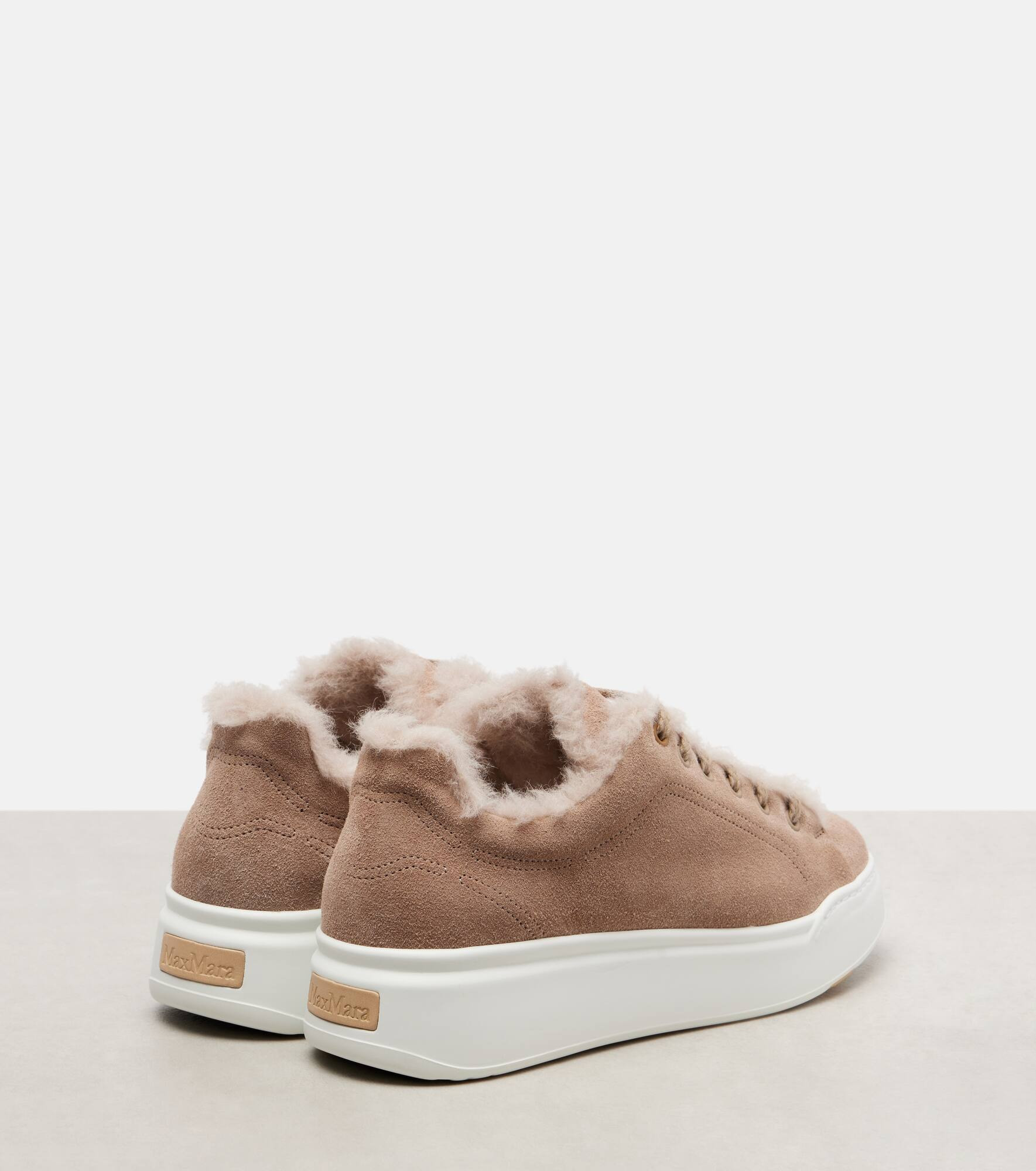 TMaxi suede platform sneakers - 2