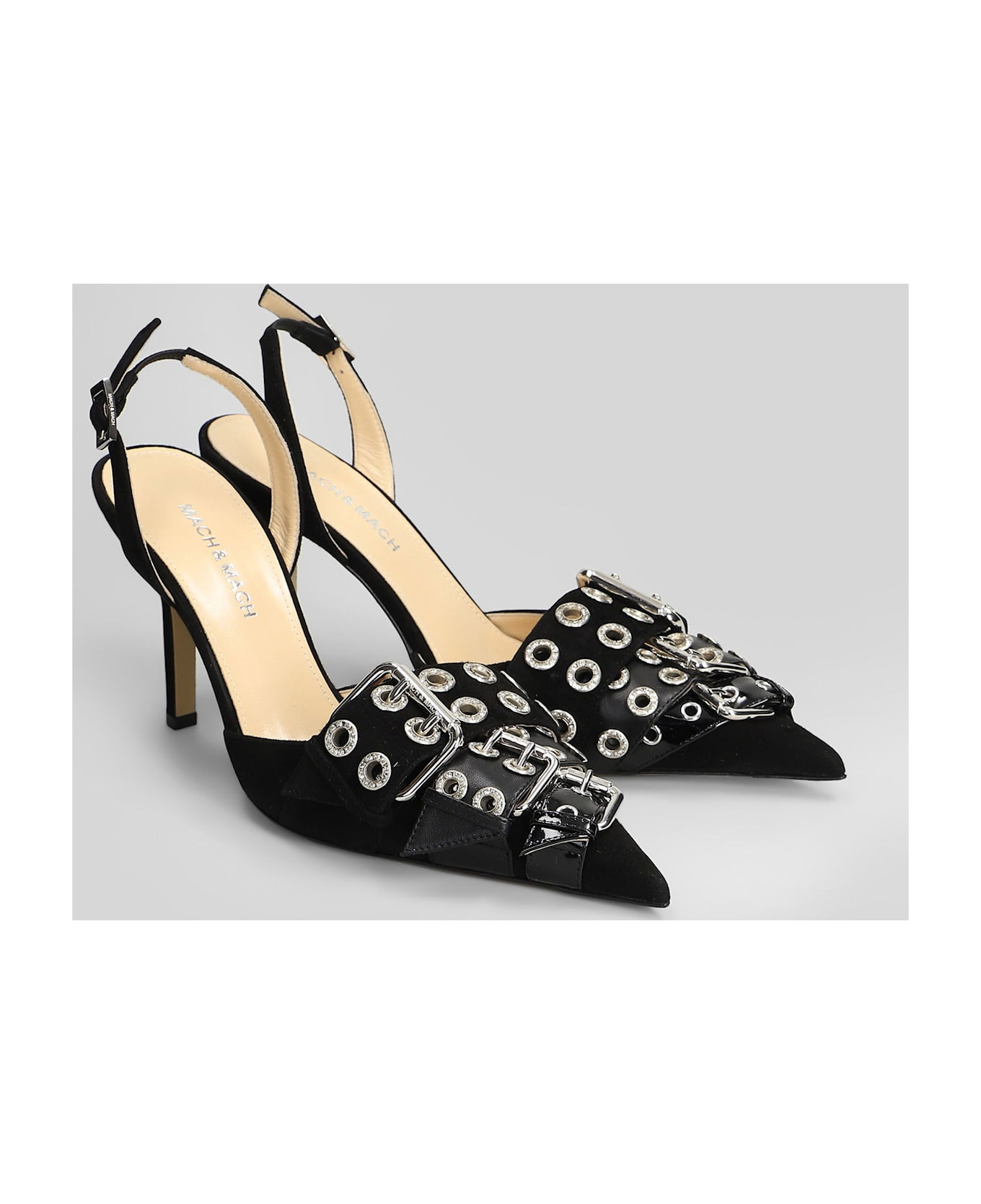 Pumps In Black Leather - 2