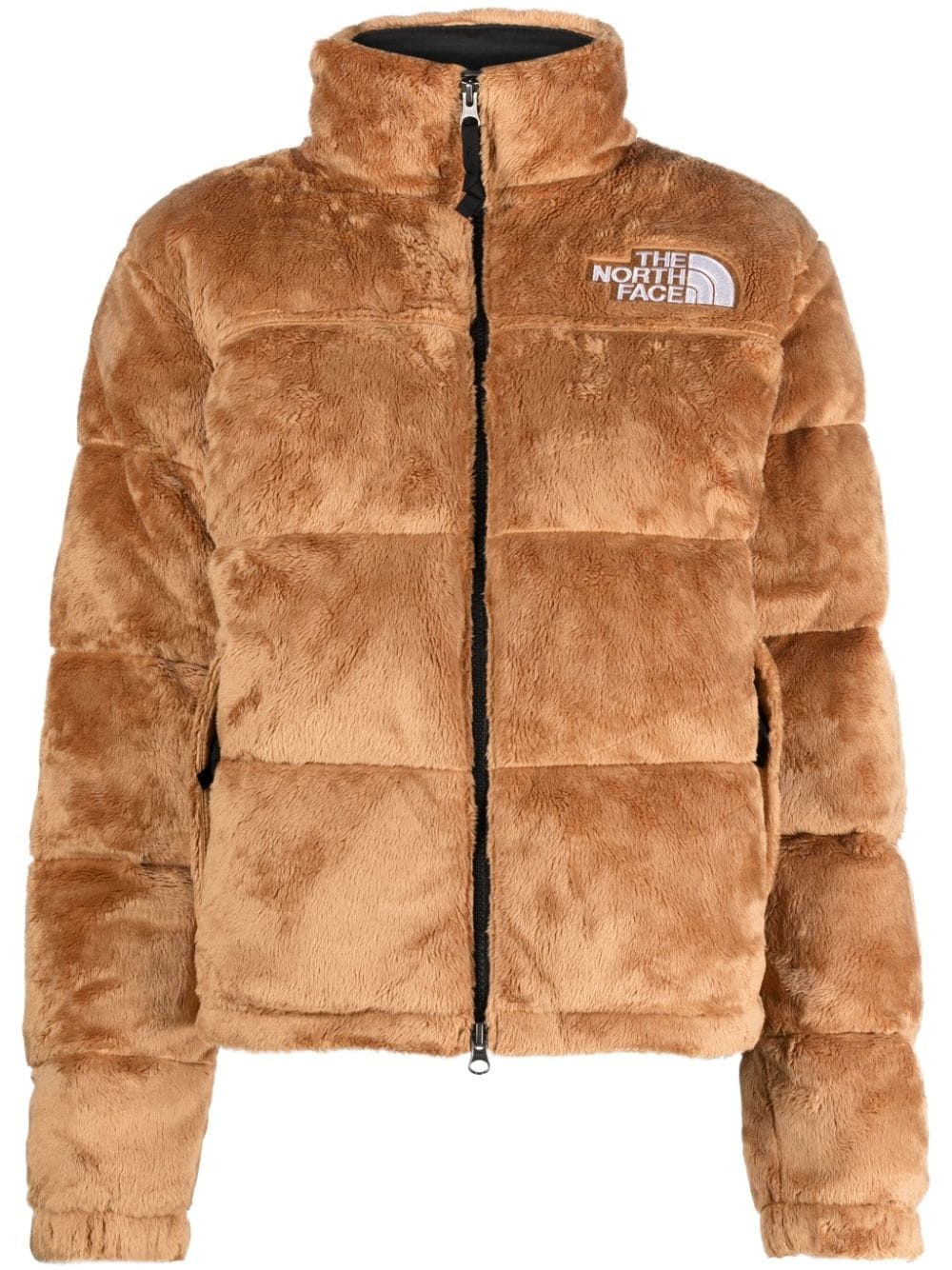 Nuptse velour puffer jacket - 1