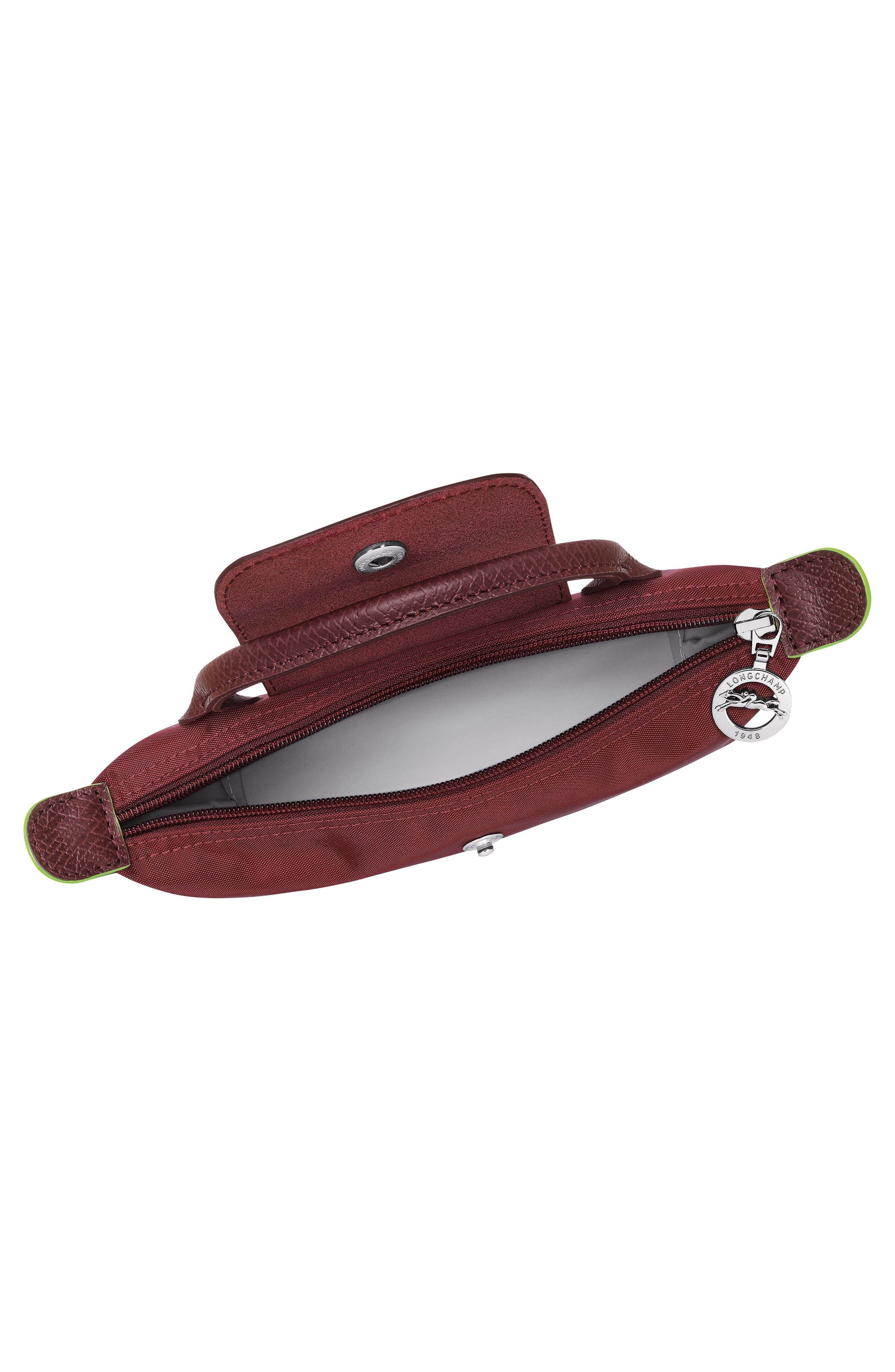 Longchamp Le Pliage Recycled Canvas Cosmetics Case in Pomegranate at Nordstrom - 4