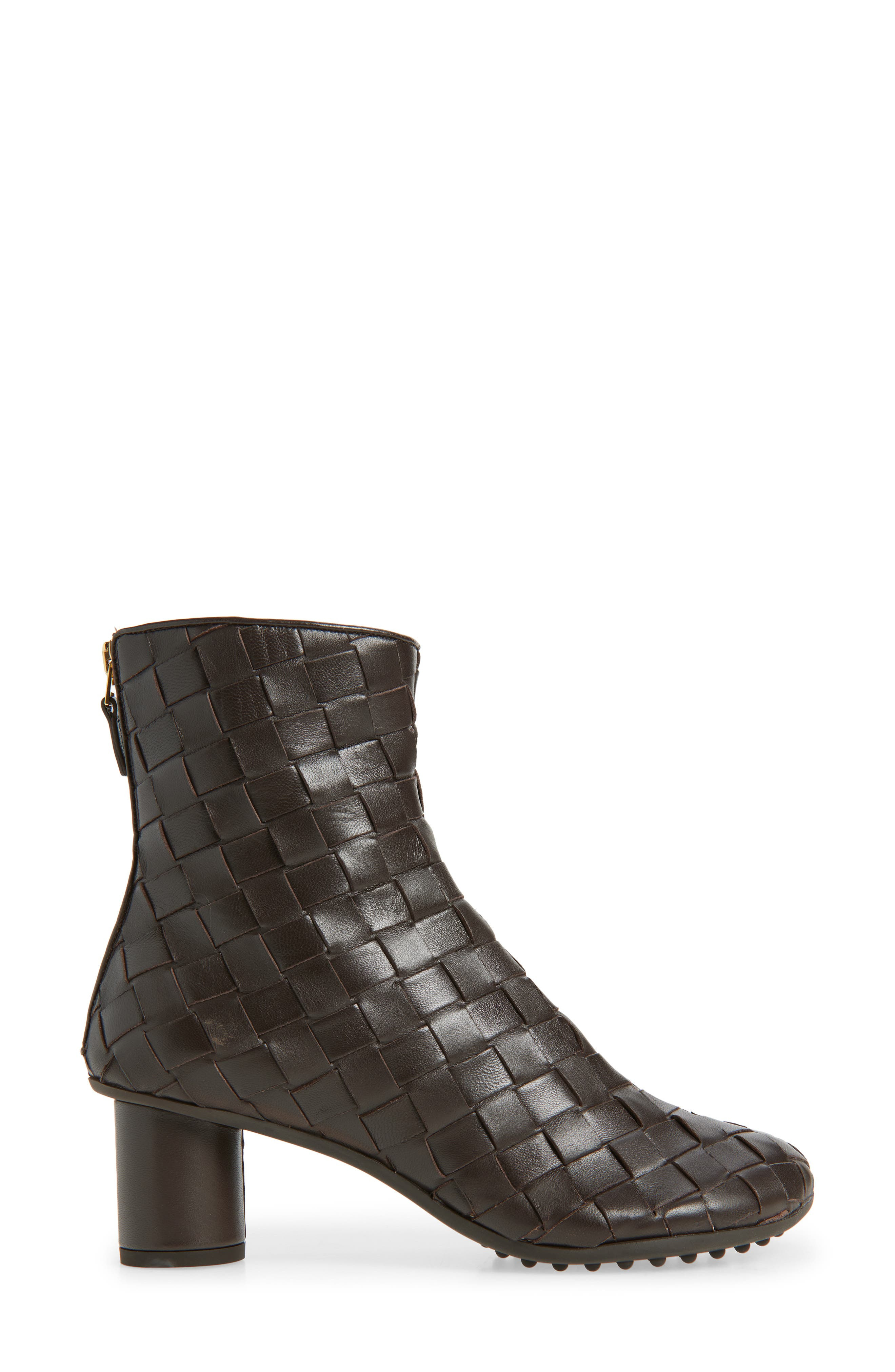 Bottega Veneta Atomic Intrecciato Bootie in Fondant at Nordstrom - 3