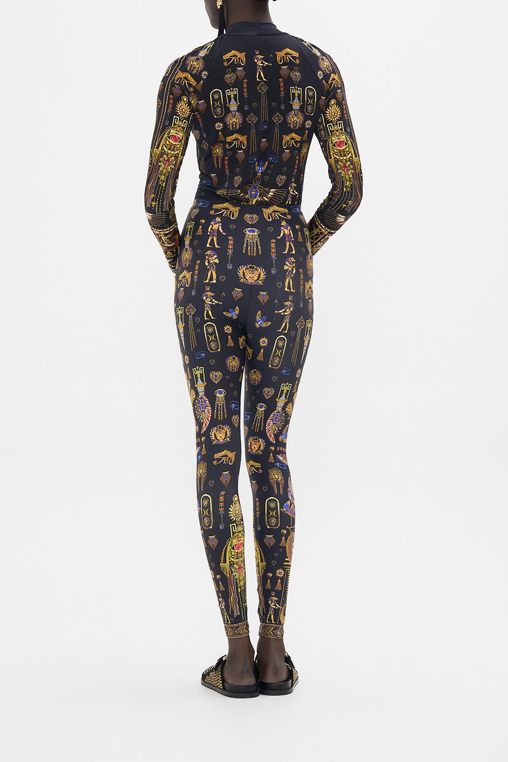 LUSTRE PRINTED LEGGING - 3