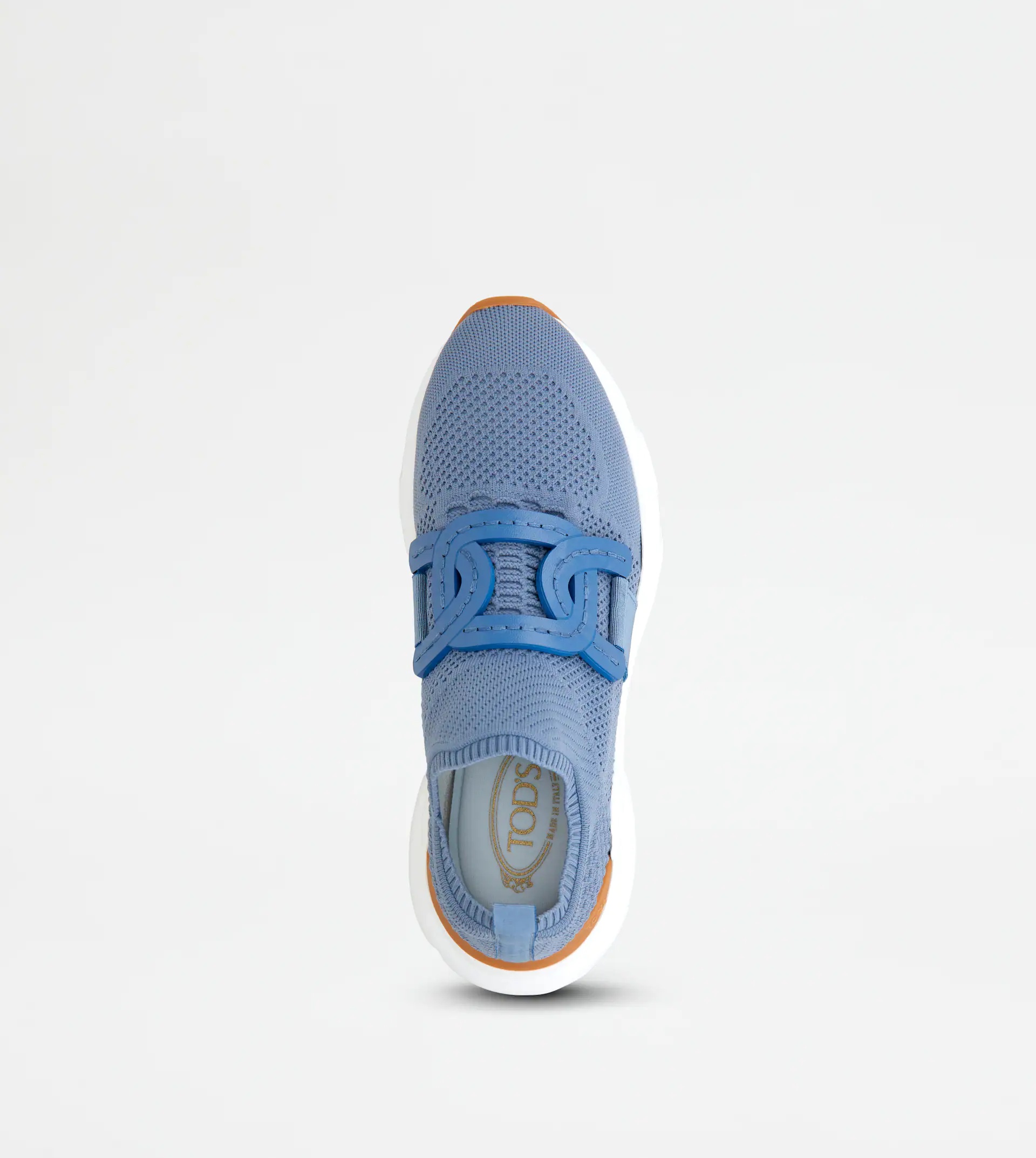 SNEAKERS IN HIGH-TECH FABRIC - BLUE - 3
