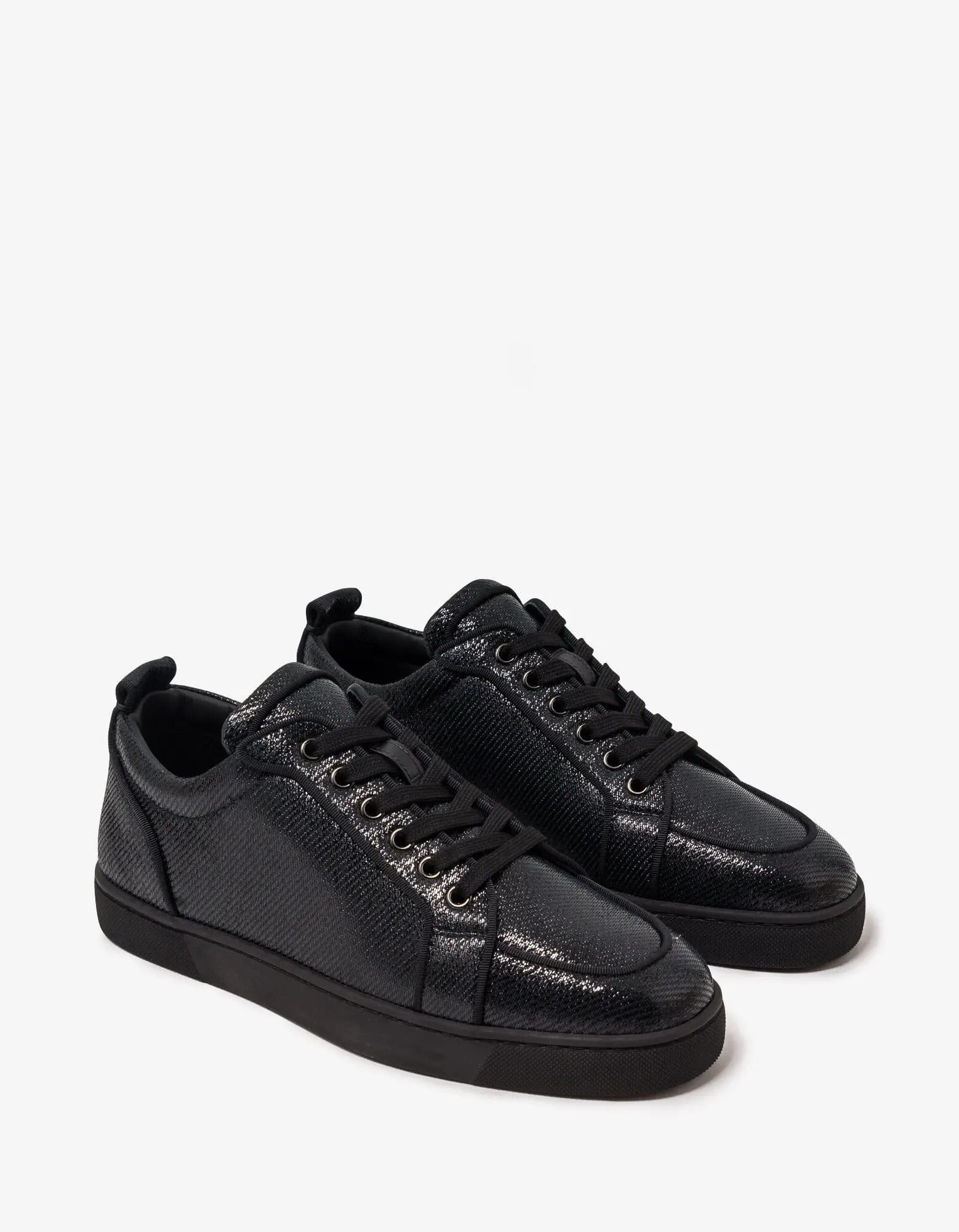 Christian Louboutin Rantulow Grosgrain Trim Jacquard Trainers - 1