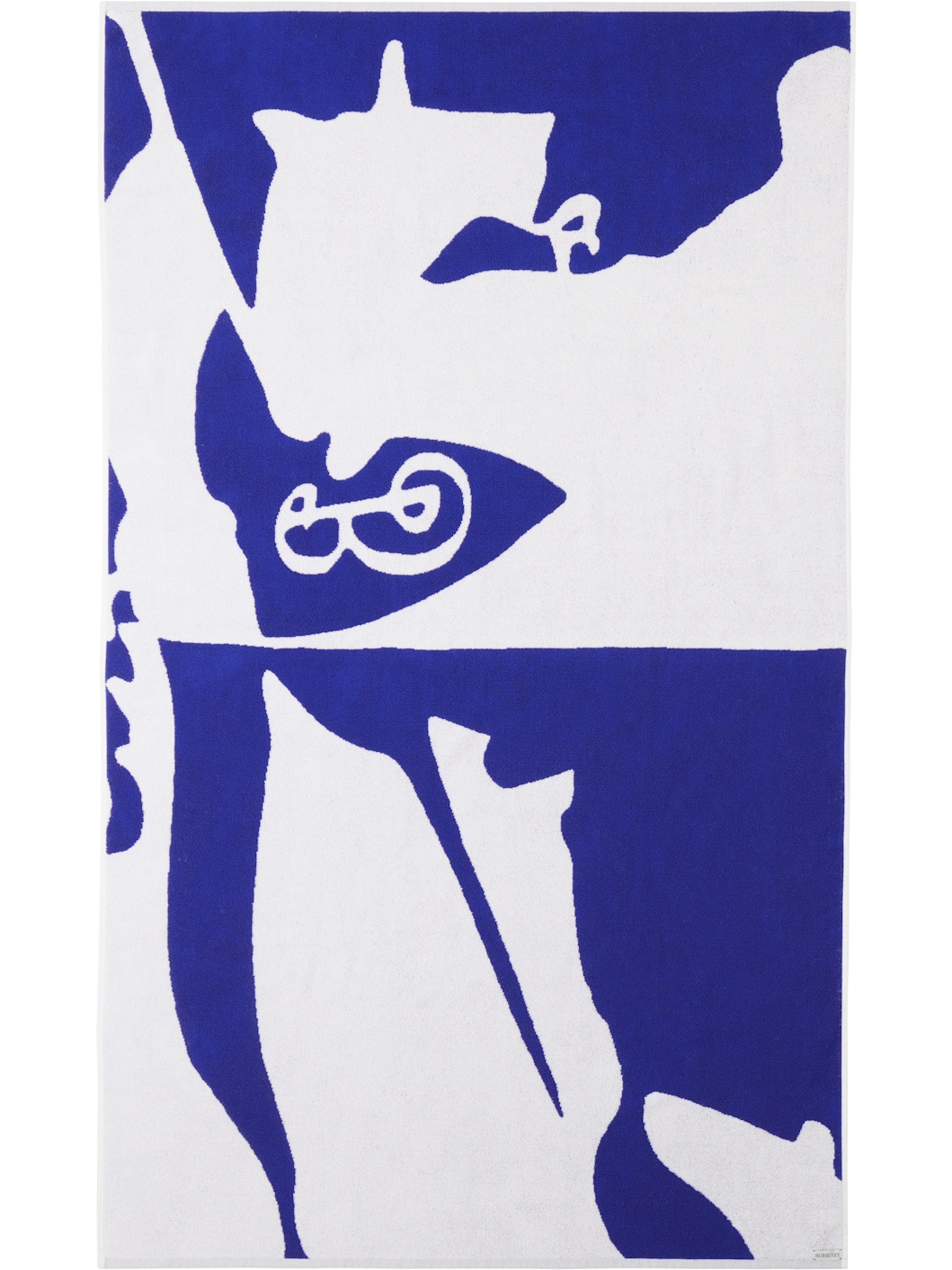 Navy & White Split EKD Beach Towel - 2