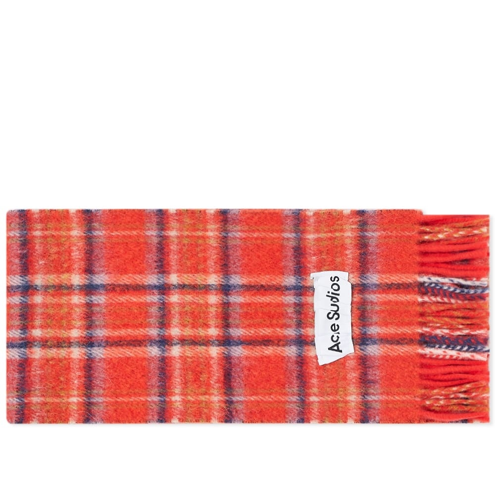 Acne Studios Veny Tartan Scarf - 1