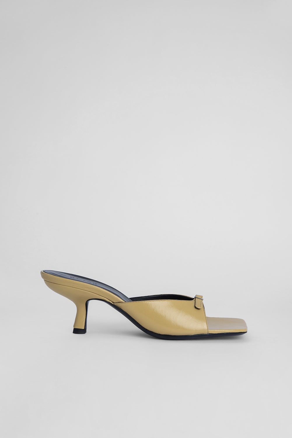 Erin Yellow Creased Leather - 1