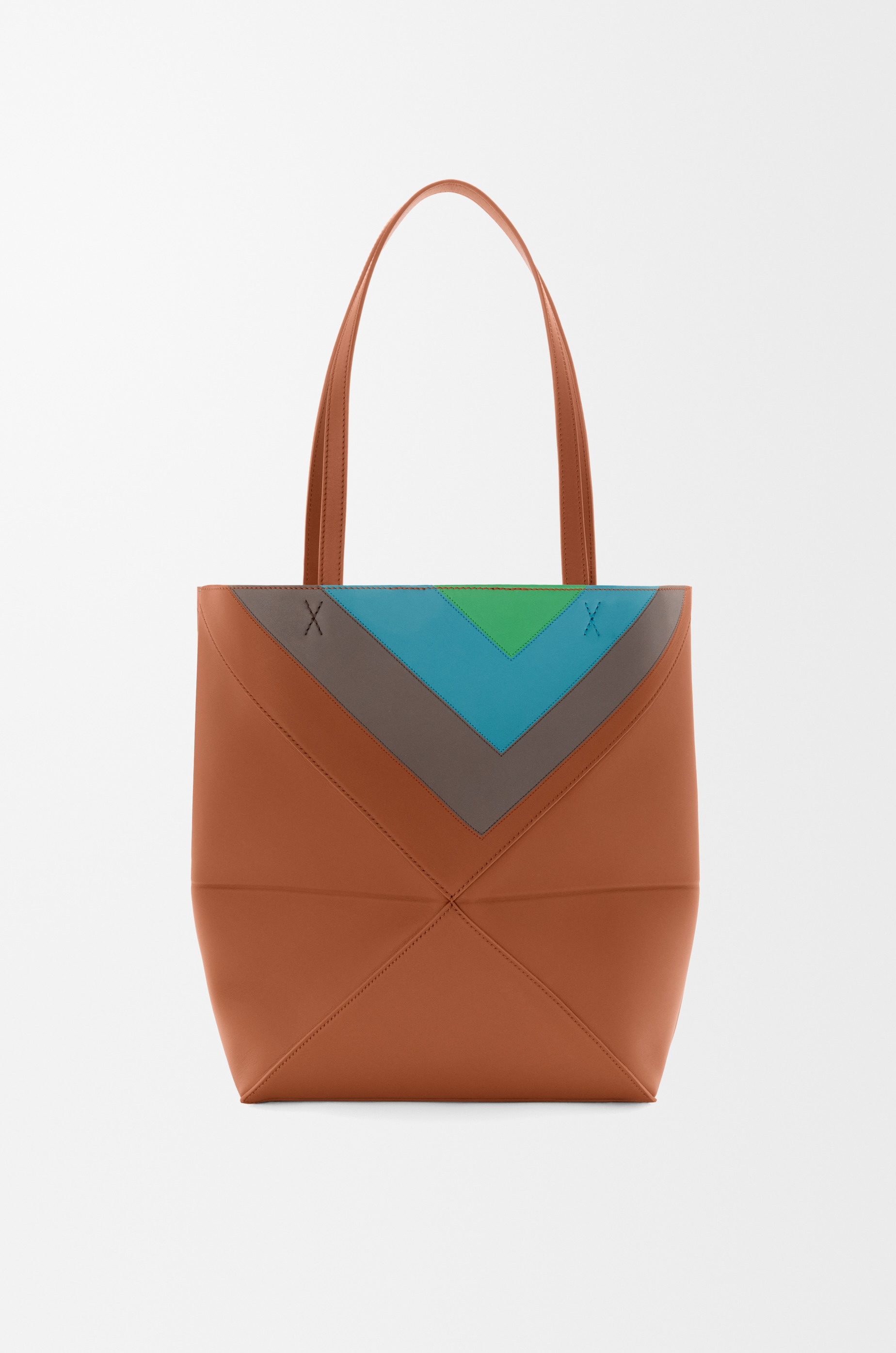 Medium Puzzle Fold tote in nappa calfskin - 7