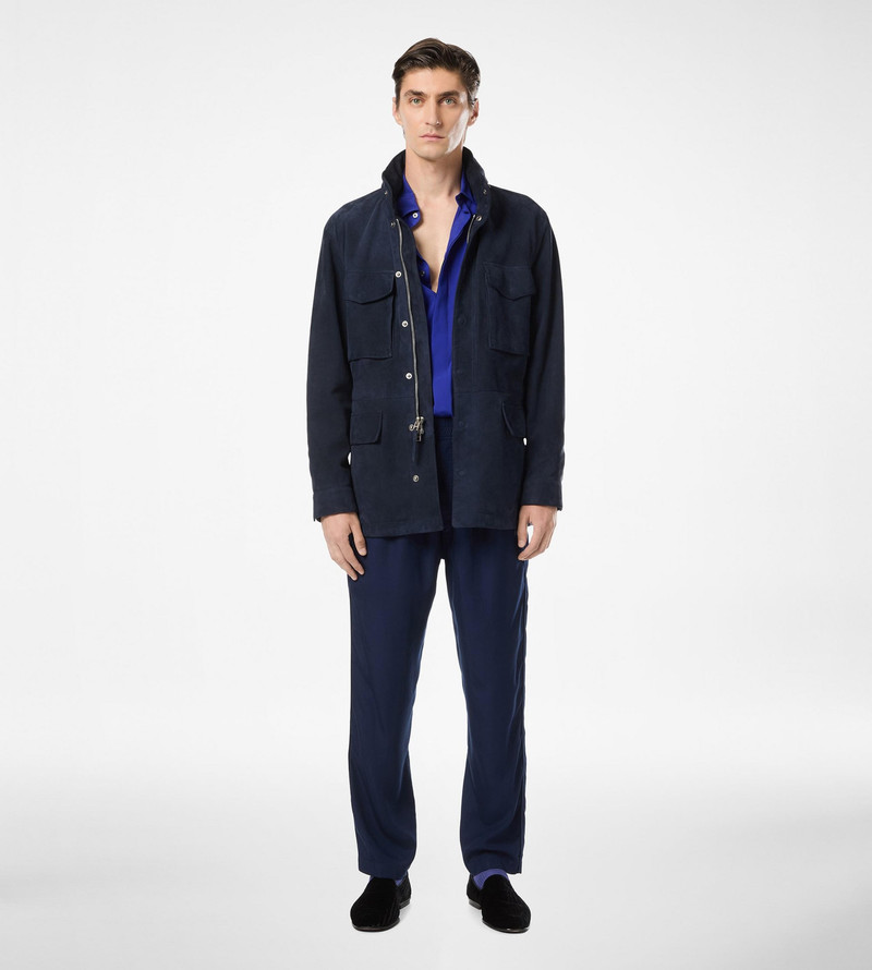 TOM FORD LIGHT SUEDE FIELD JACKET outlook