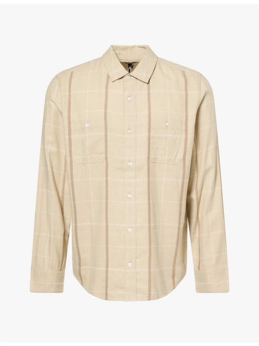 Everett Checked Cotton-Blend Shirt - 1