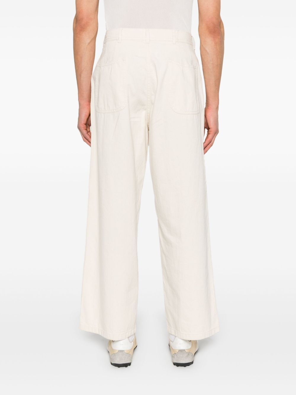 straight-leg trousers - 4