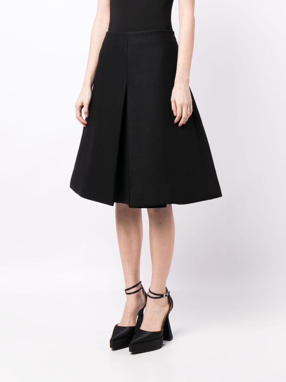 Boris virgi wool blend skirt - 3