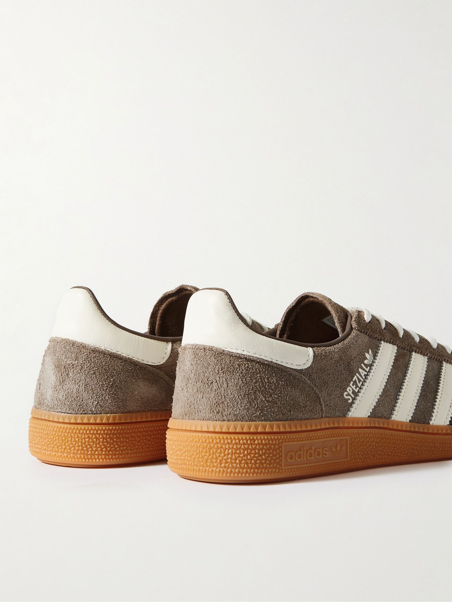 Handball Spezial Leather-Trimmed Suede Sneakers Brown - 5