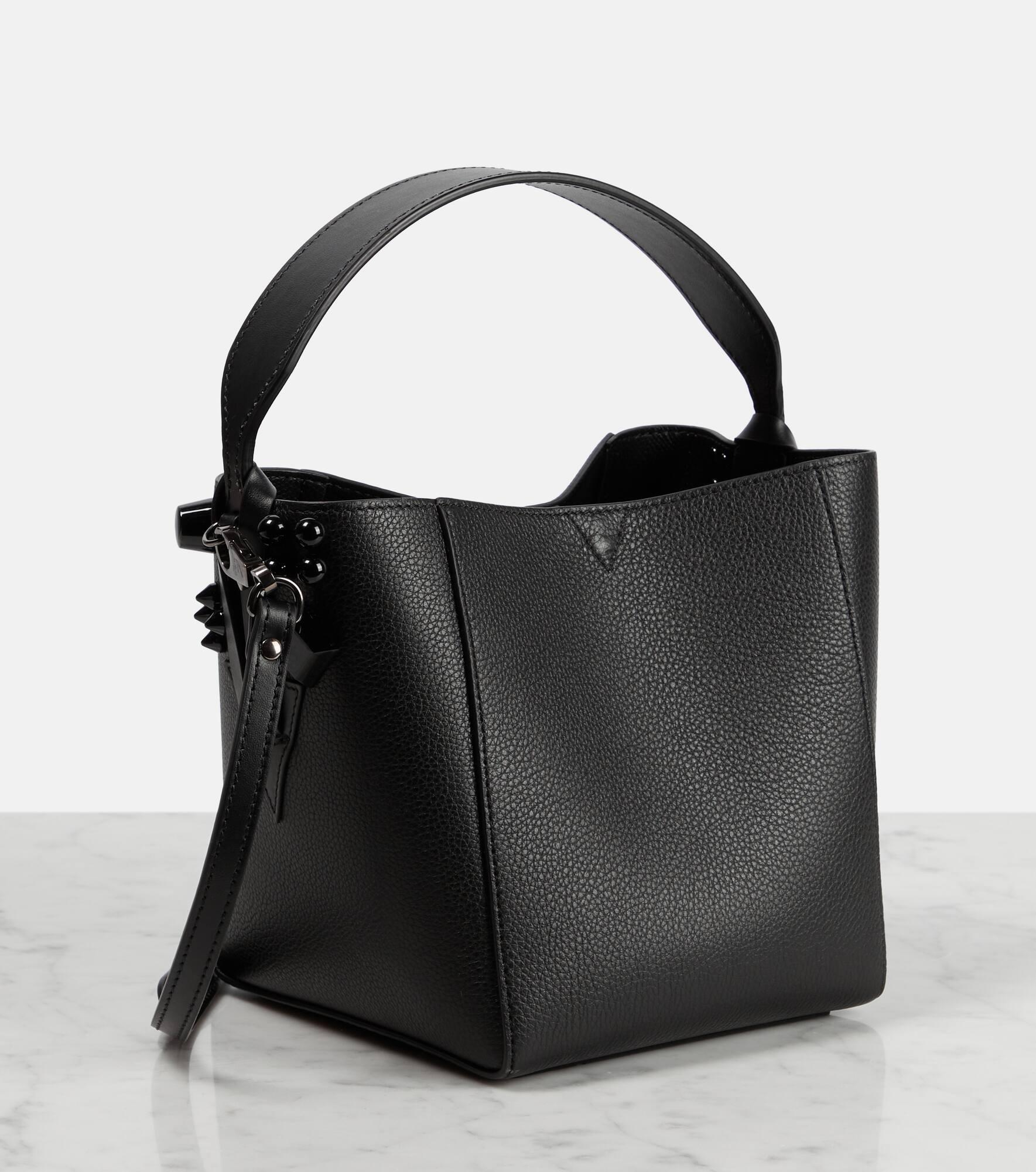 Cabachic Mini leather bucket bag - 4