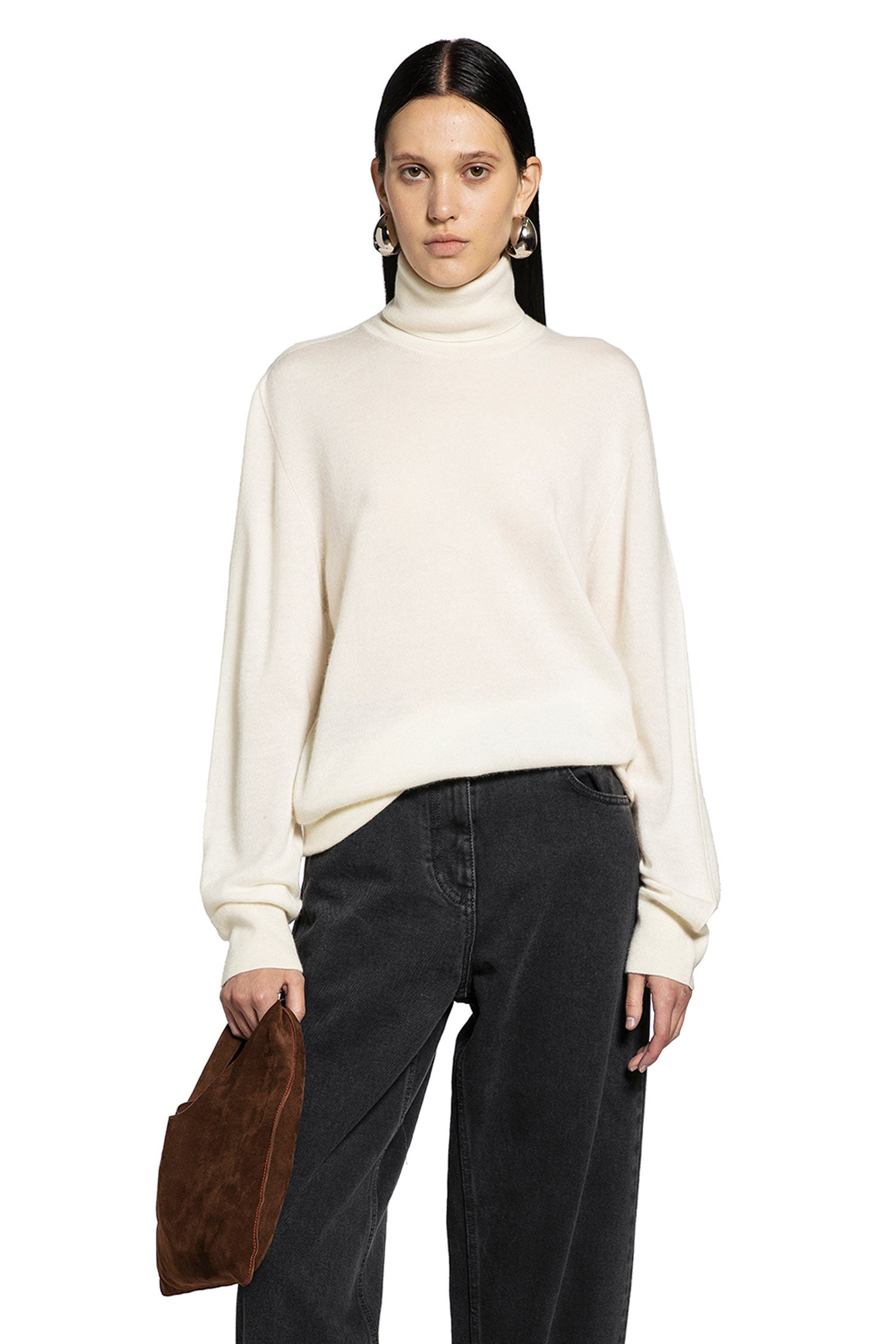 Lizzy Turtleneck In Cashmere - 6