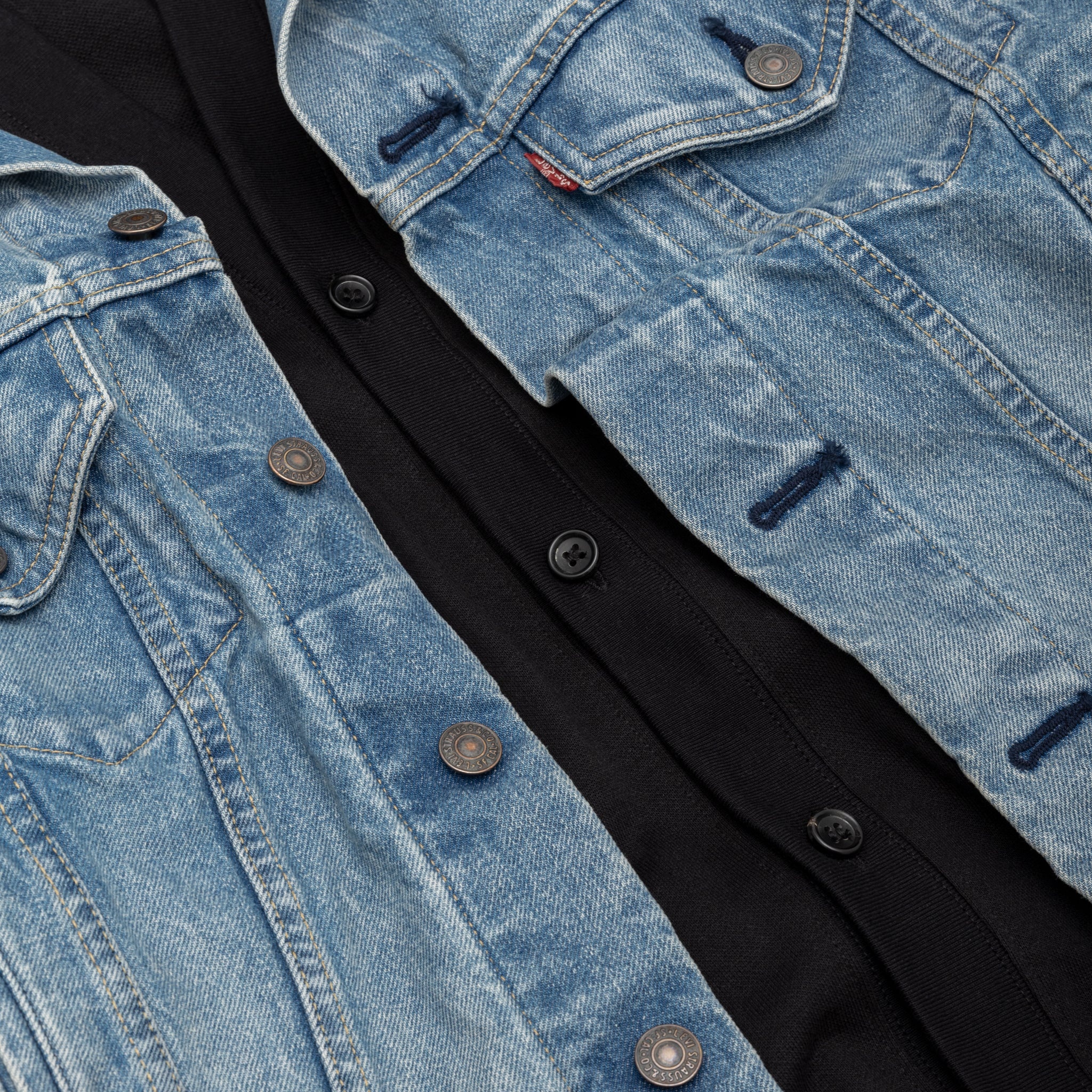 X LEVI'S WITH CARDIGAN DENIM JACKET - 6