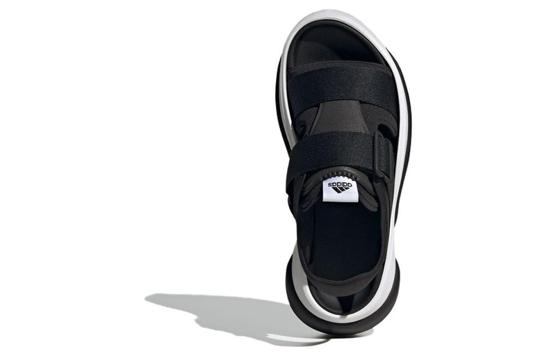 adidas (WMNS) adidas Mehana Sandal 'Black White' IF7365 outlook