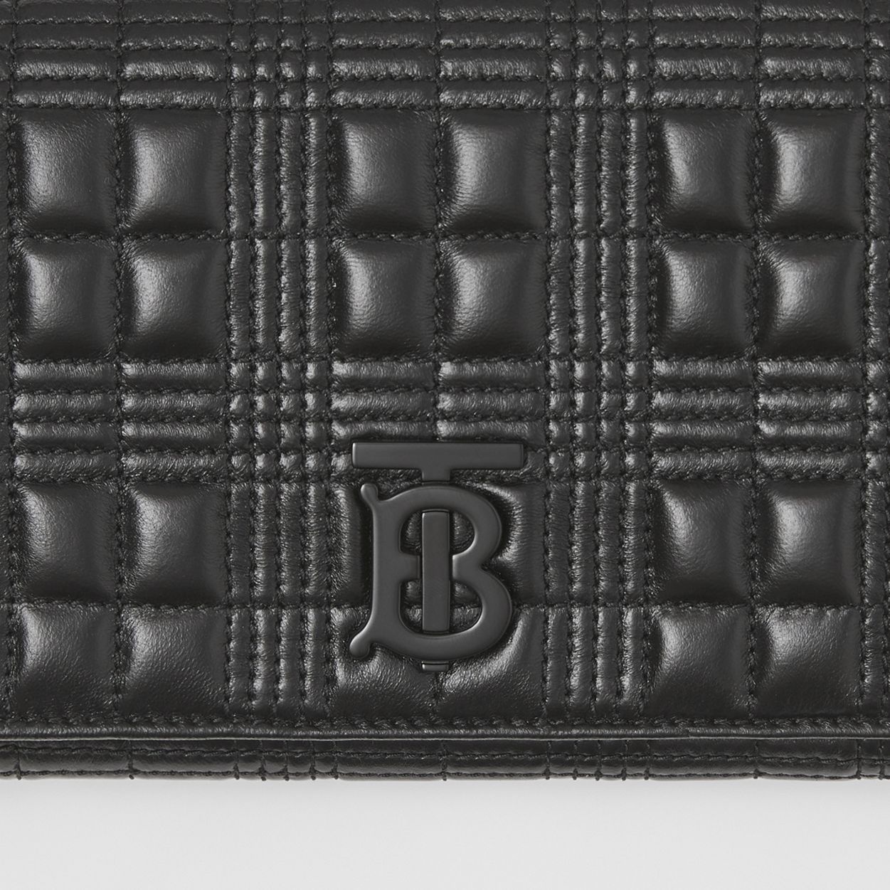 Quilted Lambskin Wallet with Detachable Strap - 2