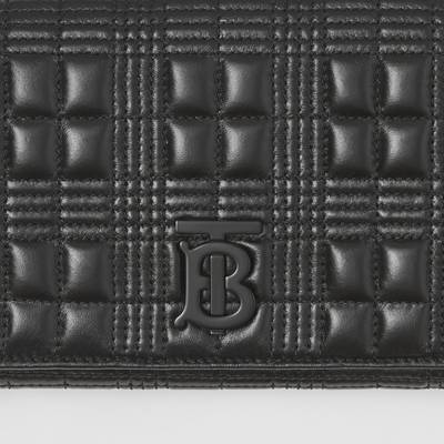 Burberry Quilted Lambskin Wallet with Detachable Strap outlook