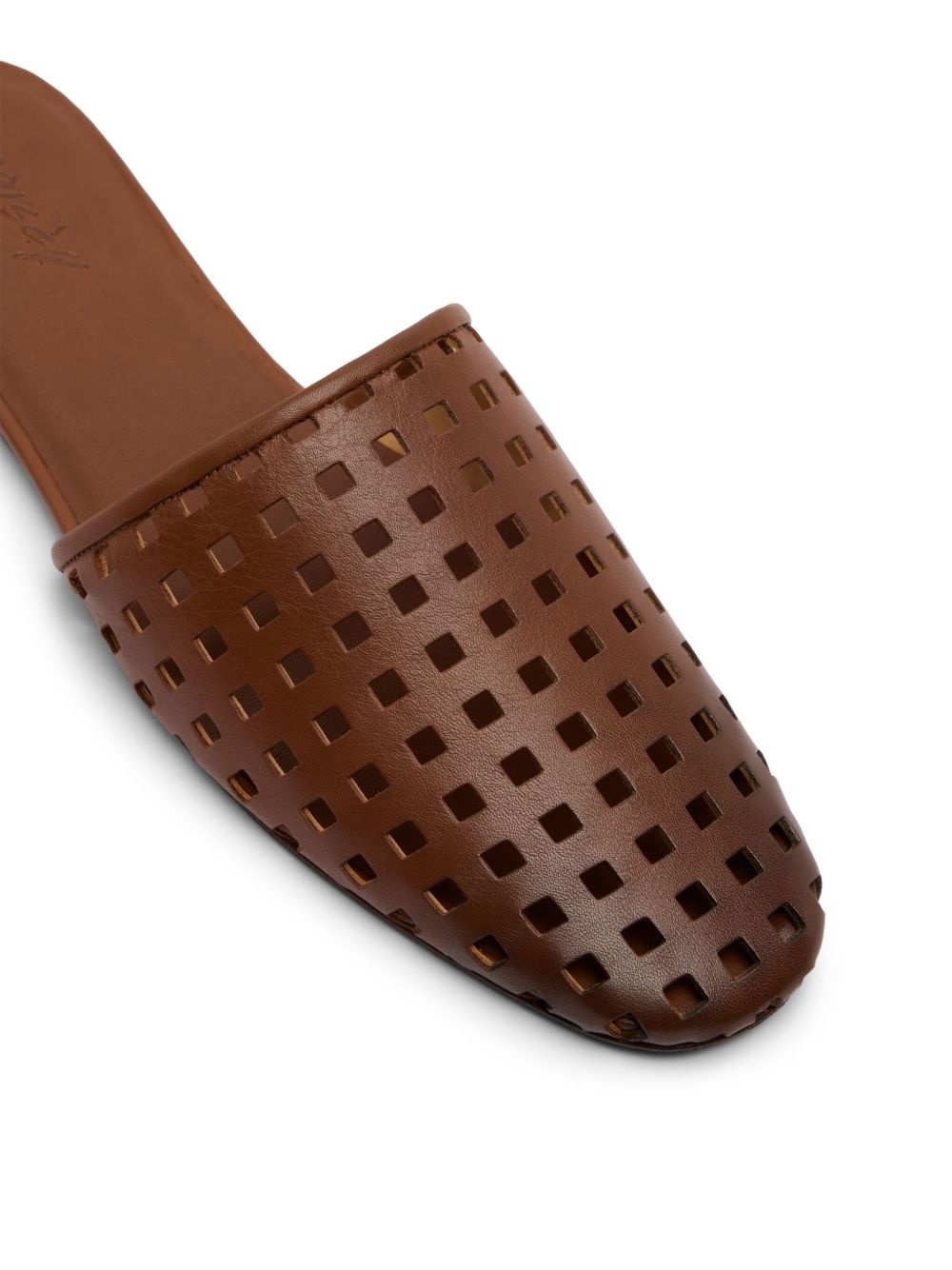 perforated mules - 4