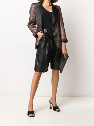 Etro geometric brocade jacket outlook