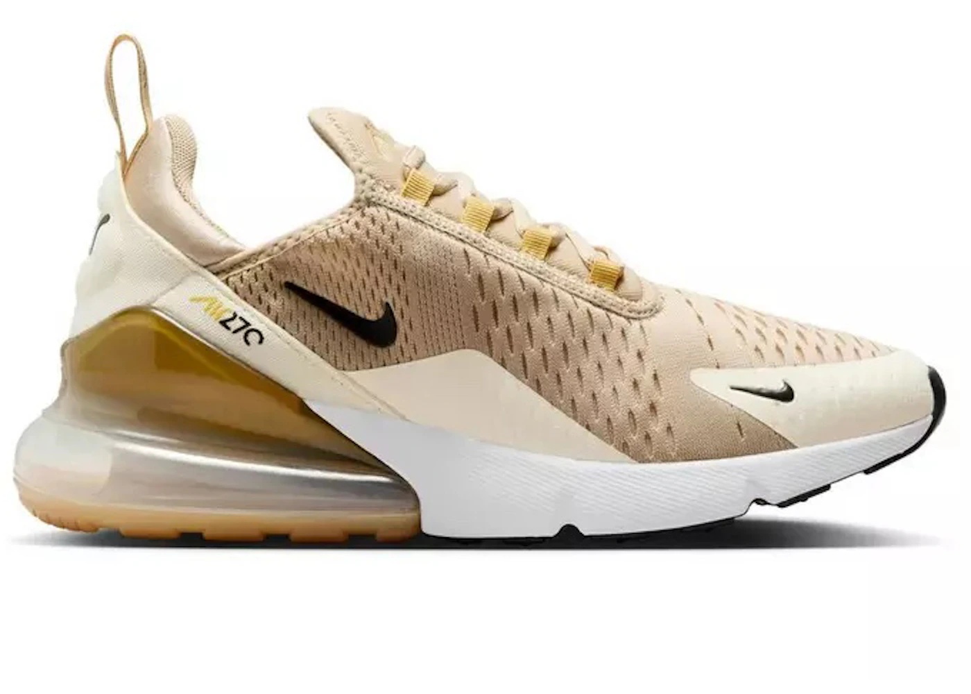 Nike Air Max 270 Metallic Gold (Women's) - 1