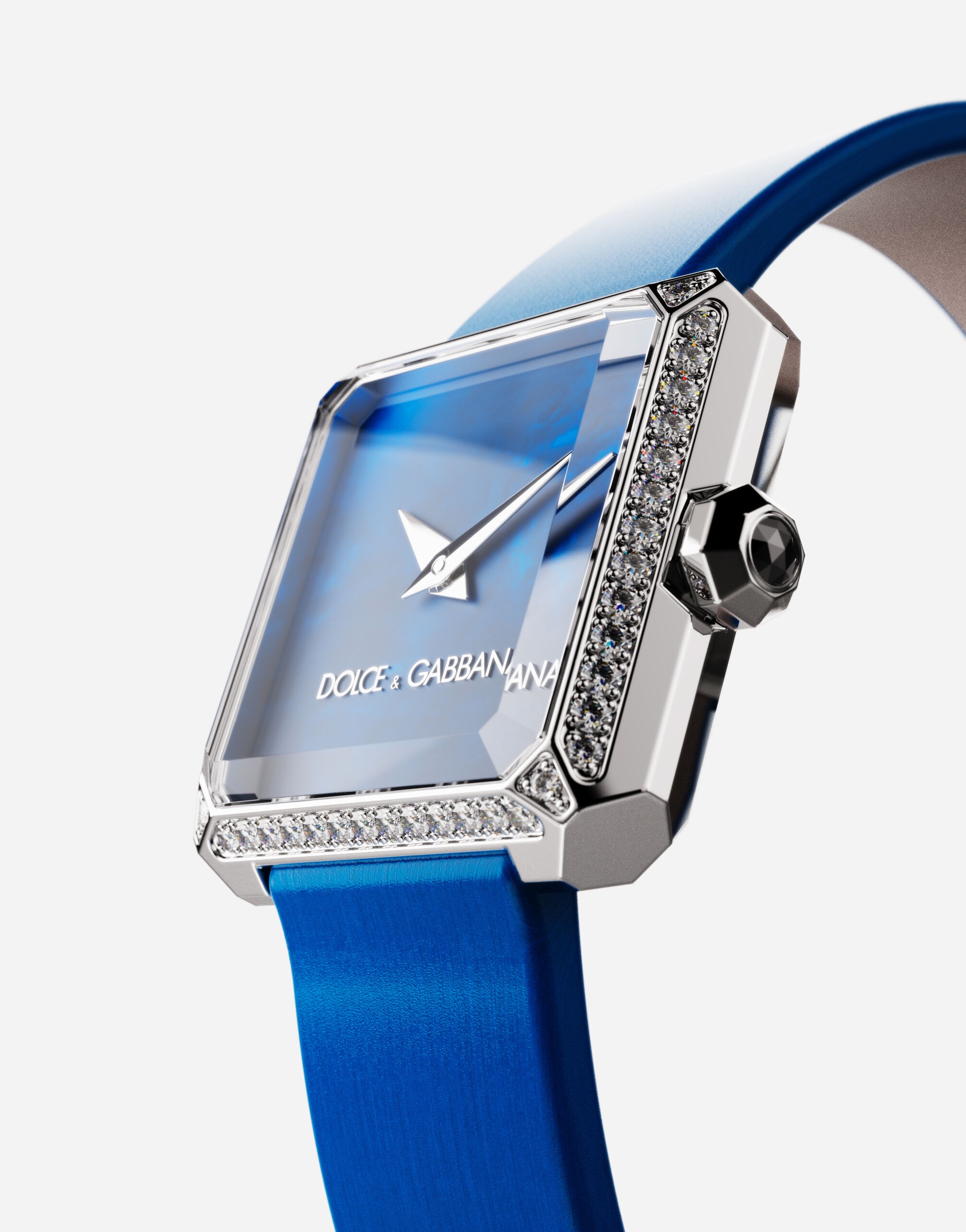 Sofia steel watch with colorless diamonds - 2