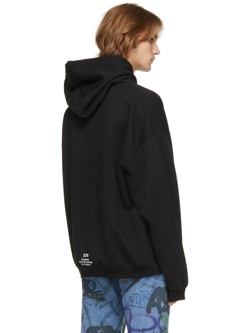Black Maison De Couture Hoodie 3