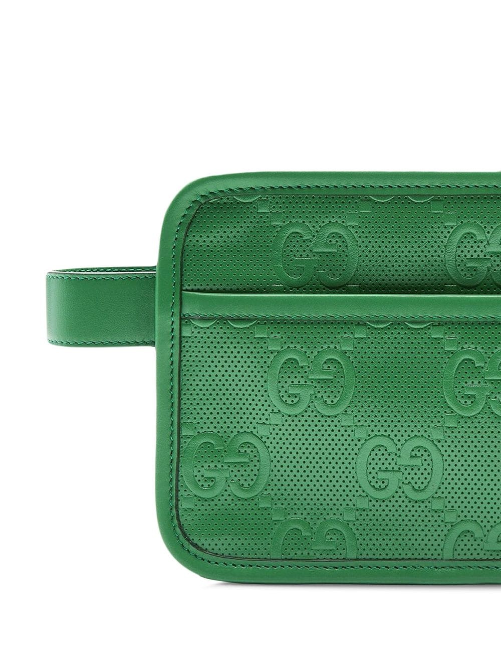 monogram-embossed wash bag - 4