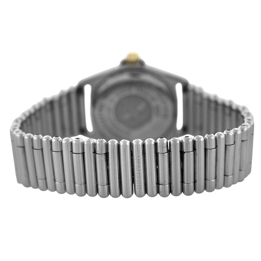 Pre-owned Breitling Callistino Quartz Gold Dial Ladies Watch B52345 - 5