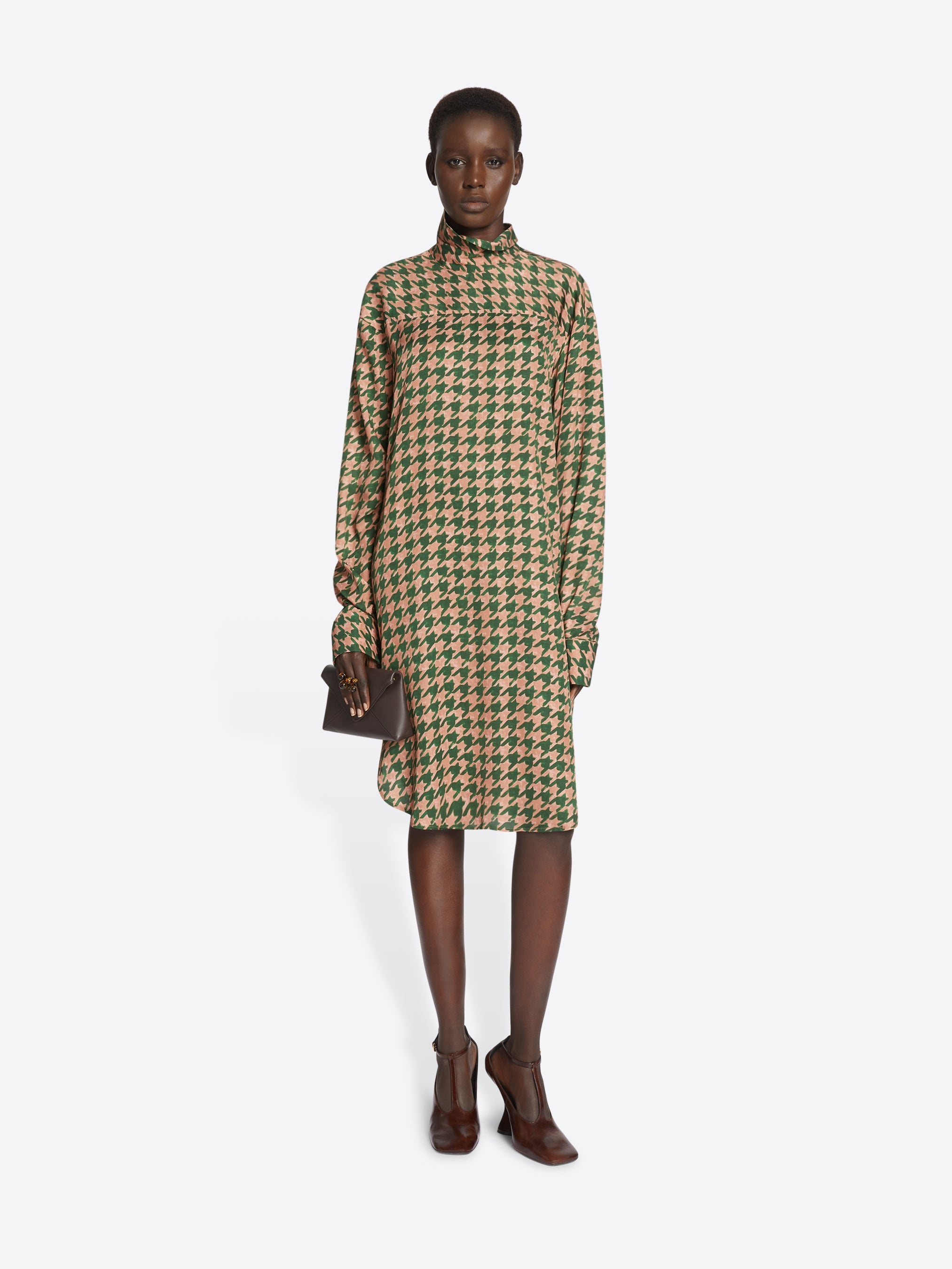 PRINTED SHIRT DRESS - 2