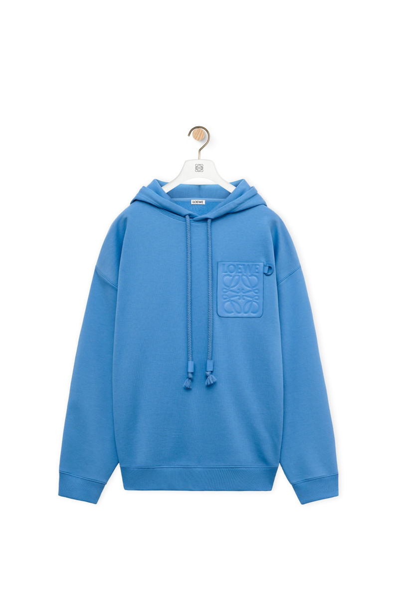 Relaxed fit hoodie in cotton 1
