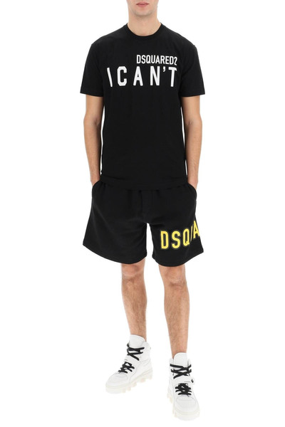 DSQUARED2 SHORT SWEATPANTS WITH LOGO outlook