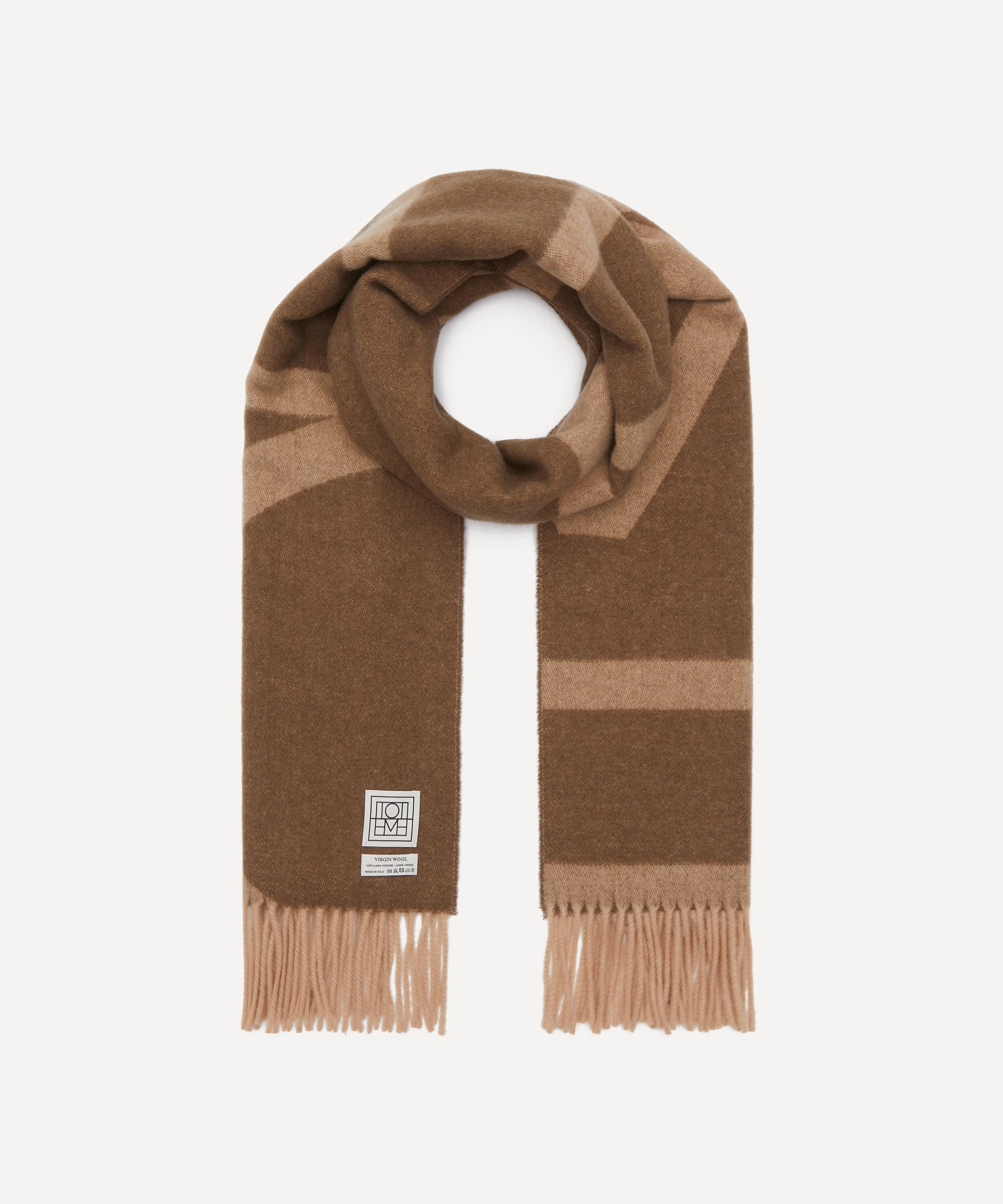 Monogram Jacquard Fringed Scarf - 2