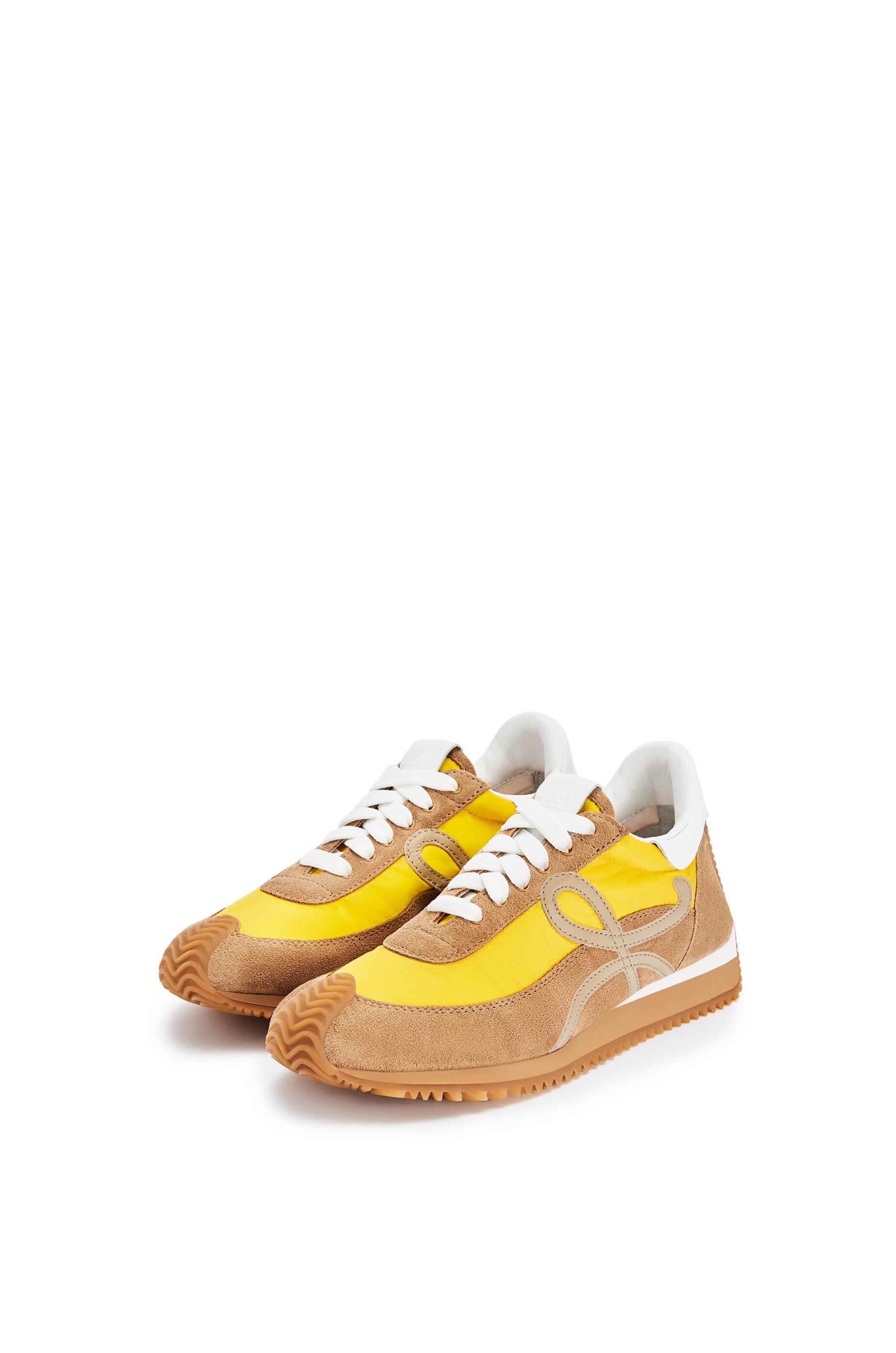 Flow runner in suede and polyester - 2