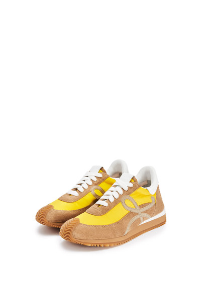 Loewe Flow runner in suede and polyester outlook