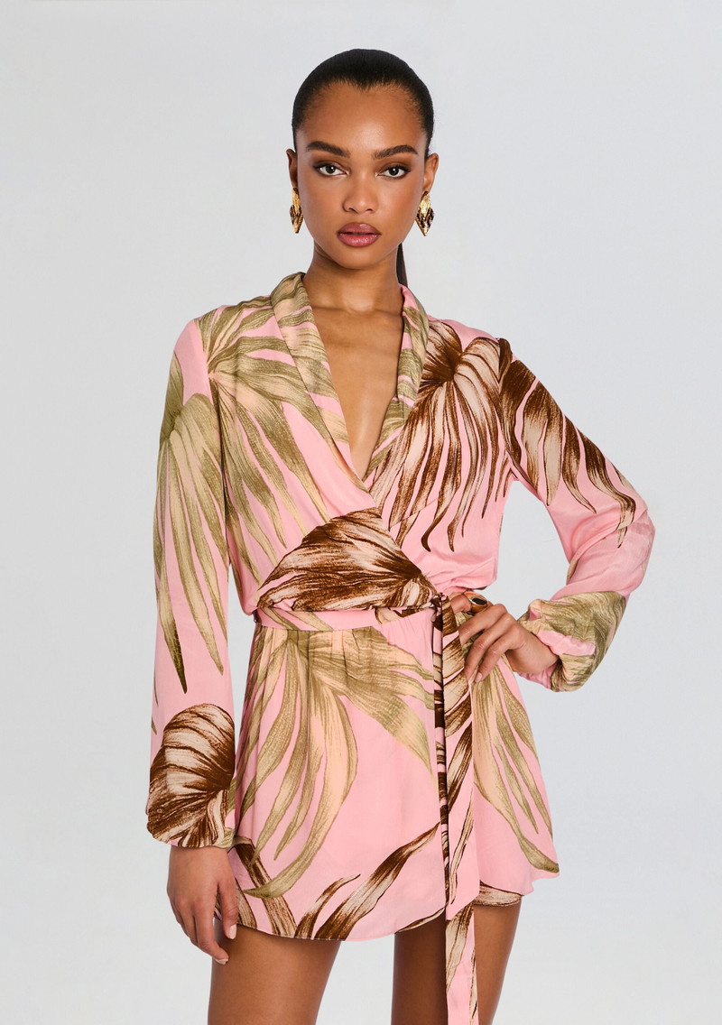 FAWN MINI DRESS WITH DETACHABLE BELT 5