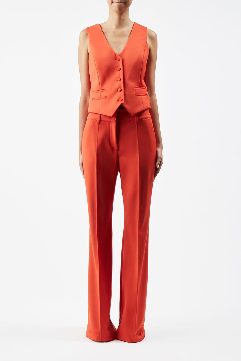 GABRIELA HEARST Coleridge Vest in Sportswear Wool outlook