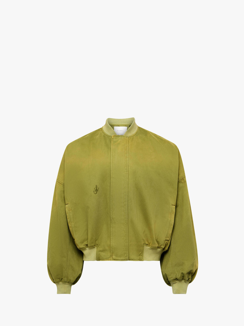 RELAXED COTTON BOMBER JACKET 1