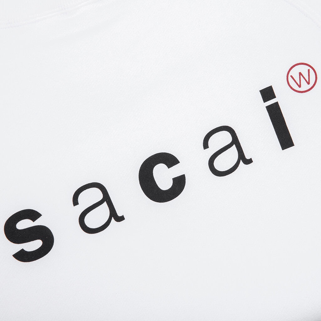 SACAI X WTAPS PRINT PULLOVER - WHITE - 3