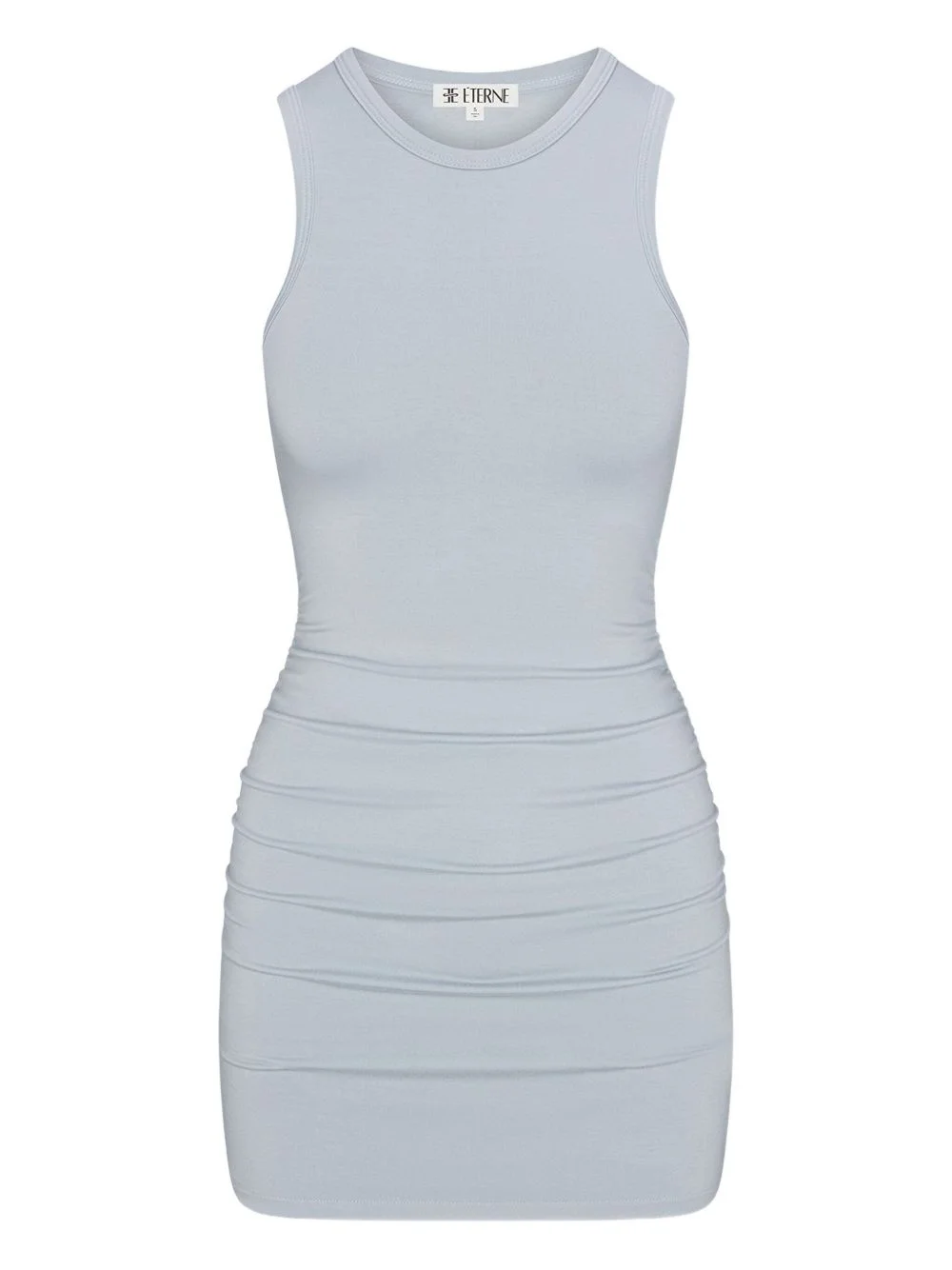 Carrie sleeveless gathered mini dress - 1