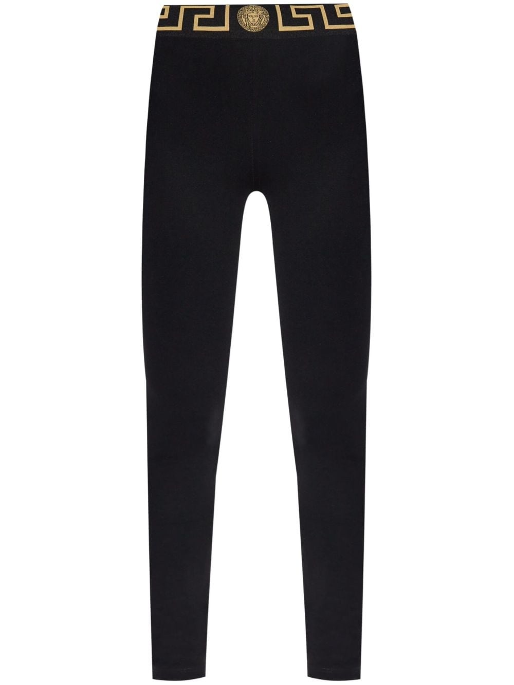 Greca-waistband high-waist leggings - 1