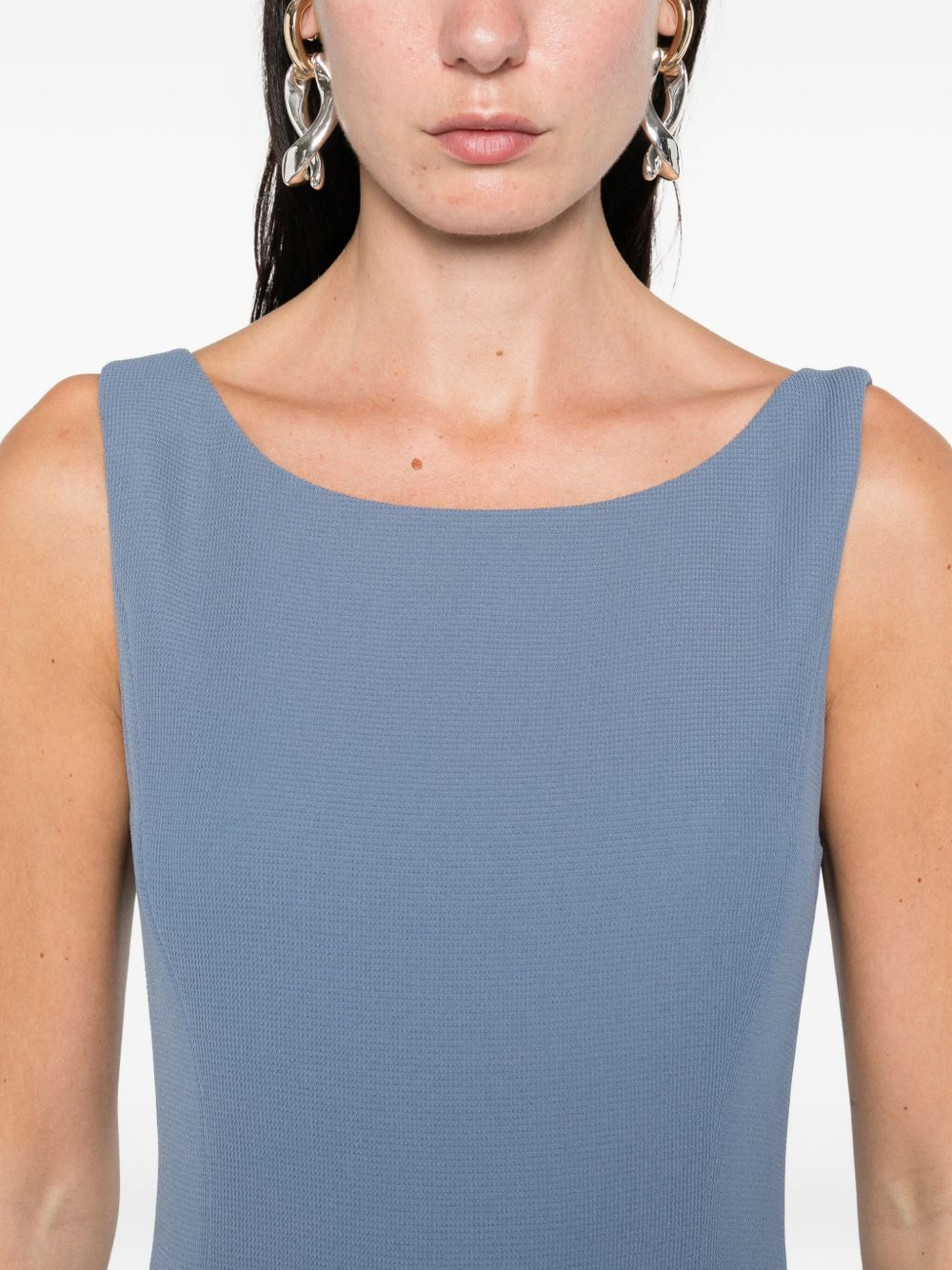 sleeveless mini dress - 5