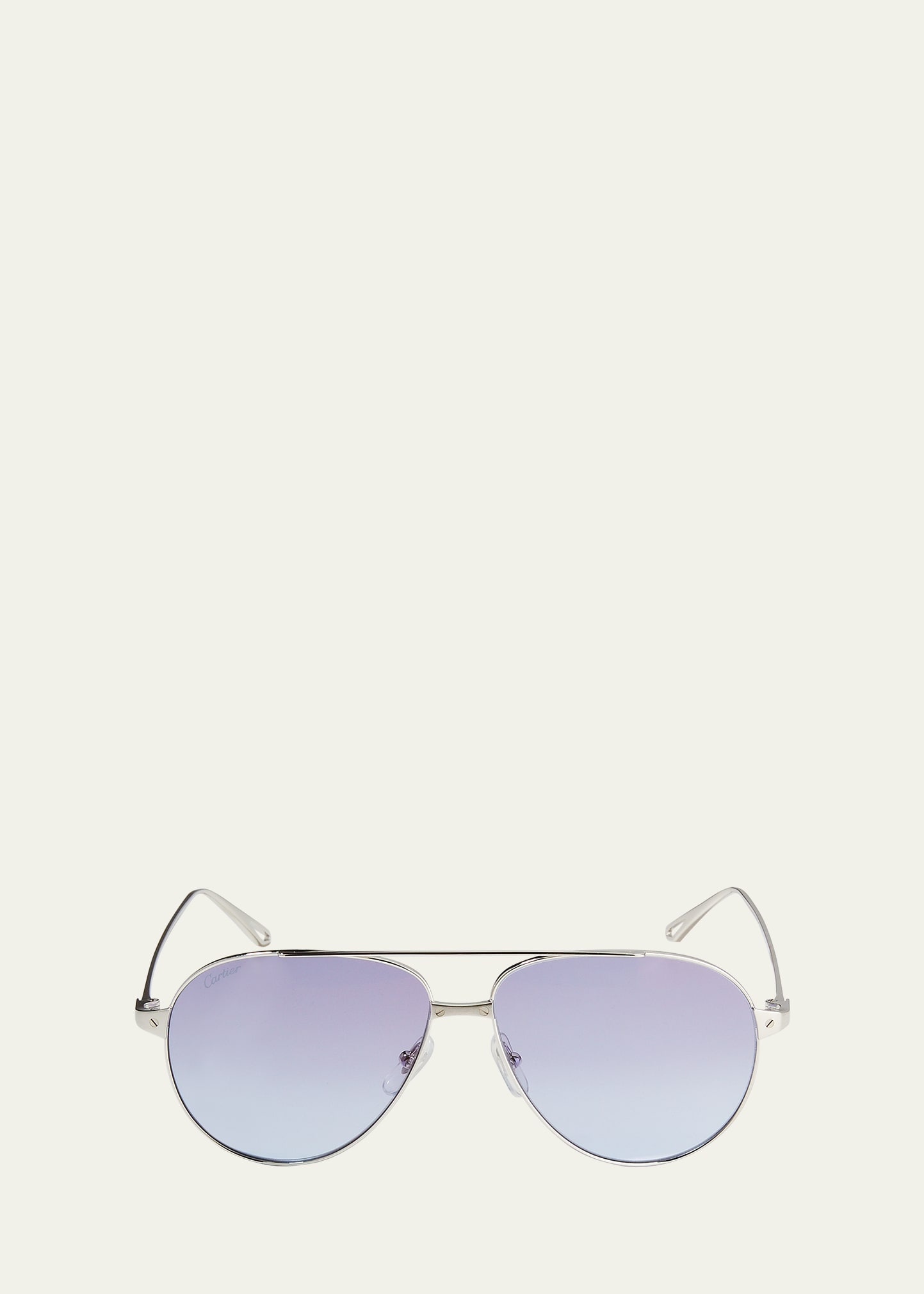 Santos Screw Metal Aviator Sunglasses - 3