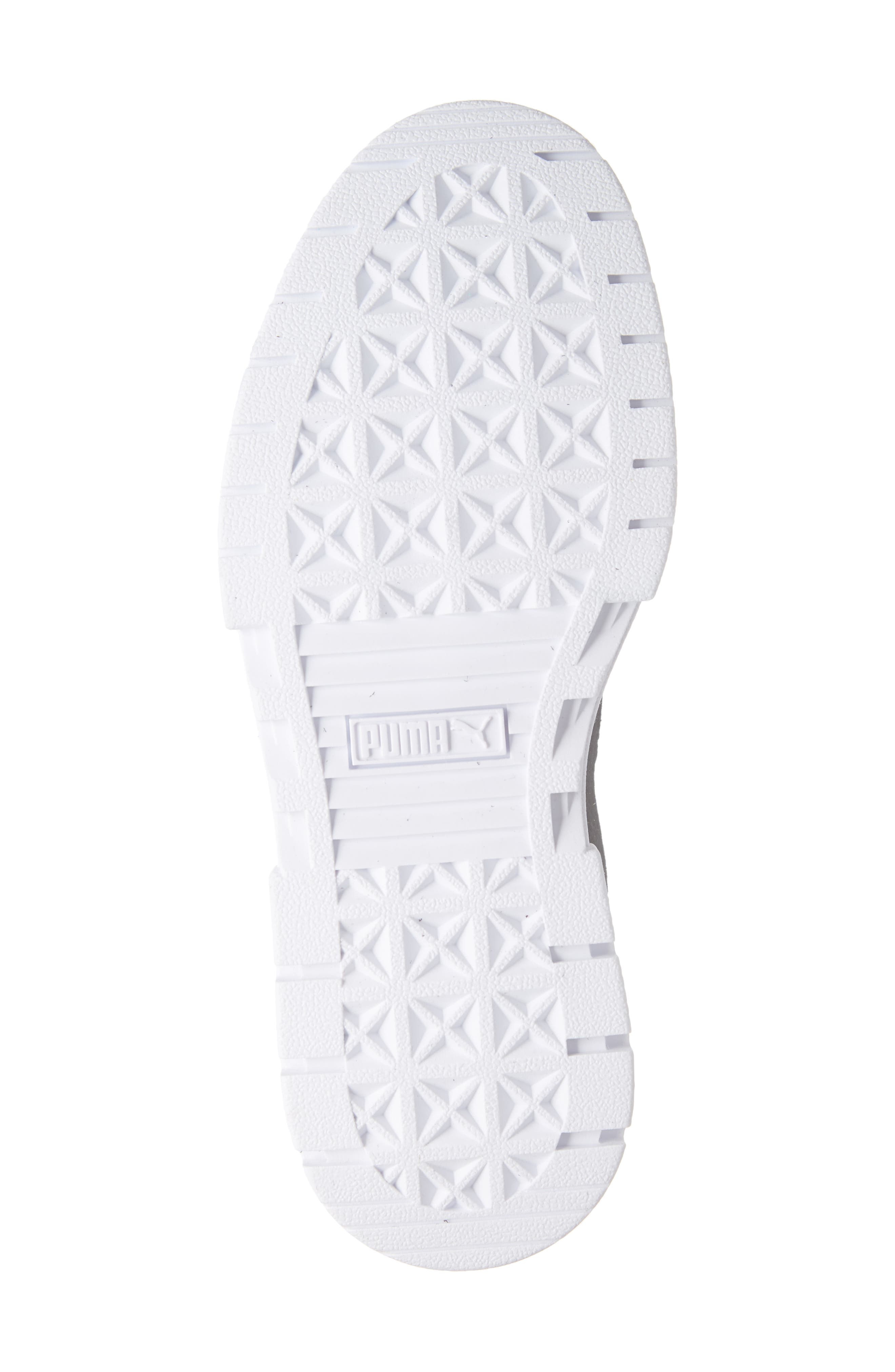 PUMA Mayze Leather Platform Sneaker in Puma White/Puma Black at Nordstrom - 6