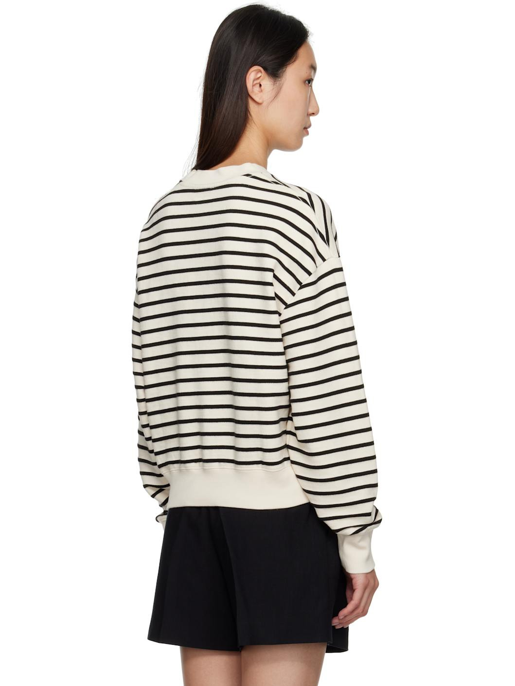 Off-White & Black Dean Sweatshirt - 3